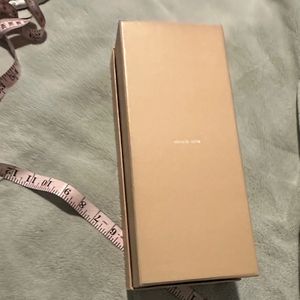 Empty Michael Kors Beige Shoe Box